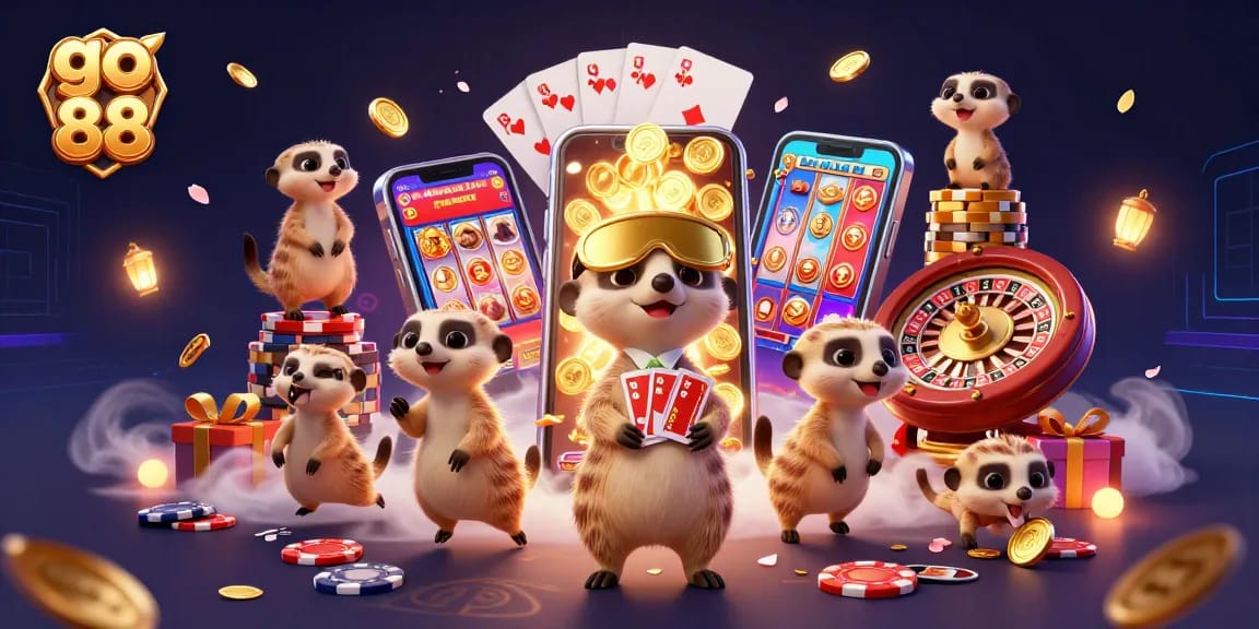 Engage with go 88 as meerkats orchestrate a vibrant casino heist filled with excitement!