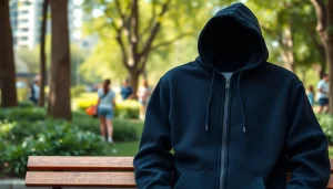 Shop a versatile black zip up hoodie ideal for casual outings and active lifestyles.