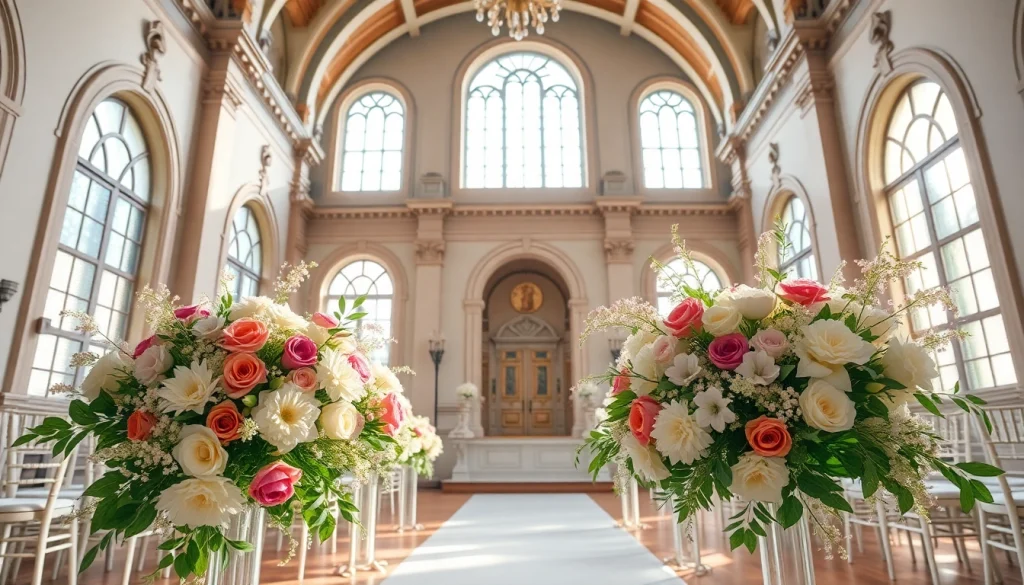 Experience the charm of the Best Wedding Venue Jacksonville with a stunning floral arrangement.