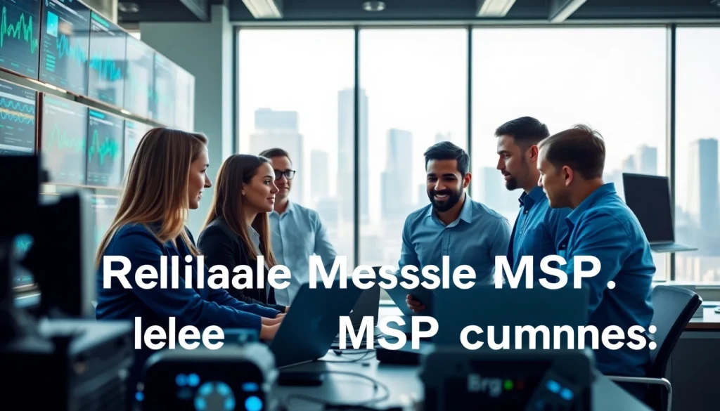 Connect with leading msp companies near me in a collaborative tech office environment.